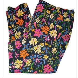 Floral Patterned Jegging Pants